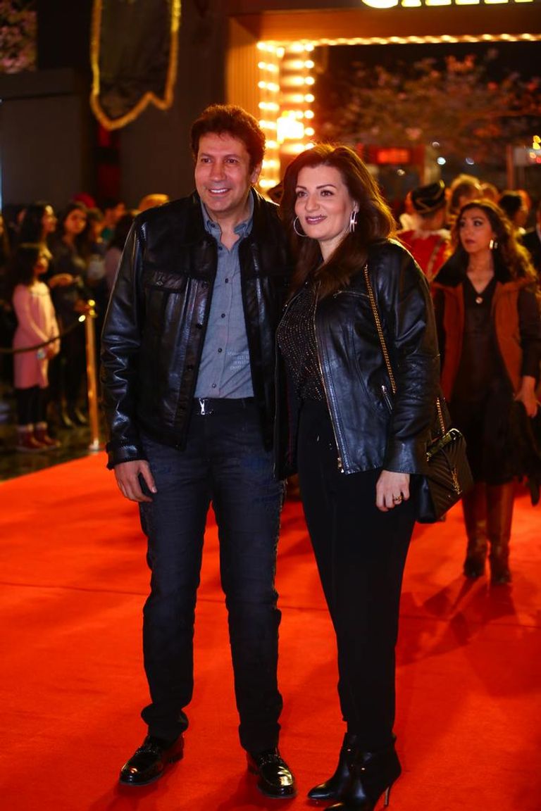 جانب من العرض الخاص لمسرحية "الملك لير"