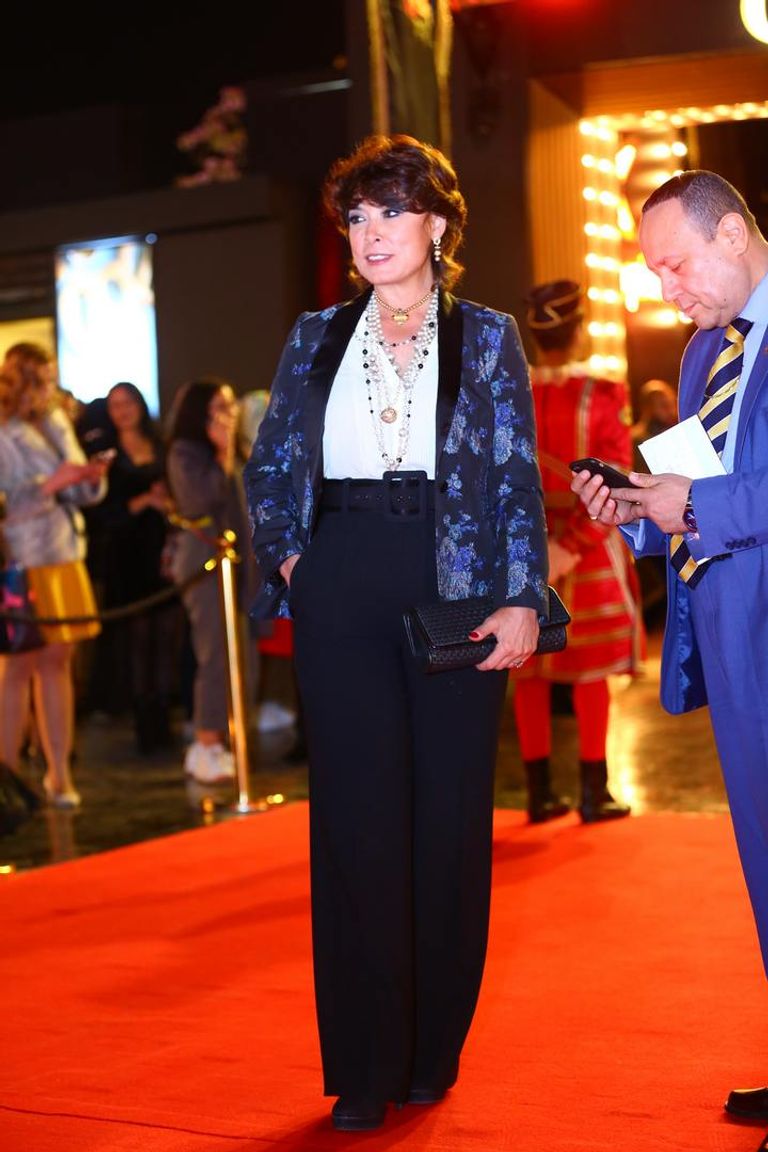 جانب من العرض الخاص لمسرحية "الملك لير"