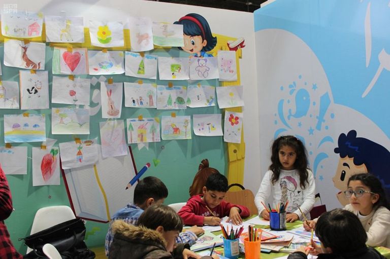 جناح المملكة المشارك في معرض تونس الدولي للكتاب