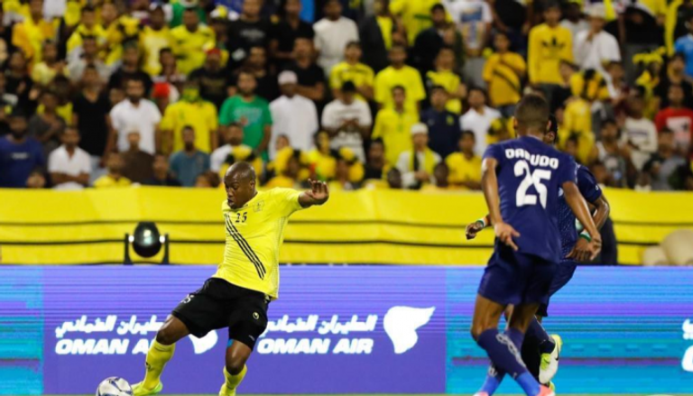 من مباراة فنجاء وصور