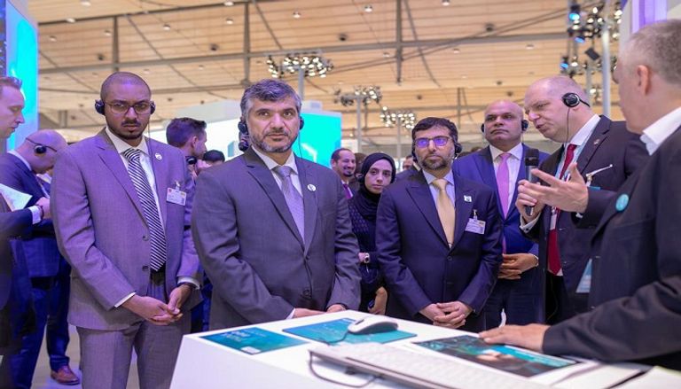 وفد دائرة الطاقة في أبوظبي