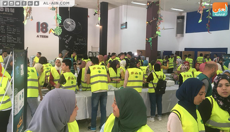 "العين الإخبارية" تشارك في تجهيزات حملة إفطار صائم بمصر