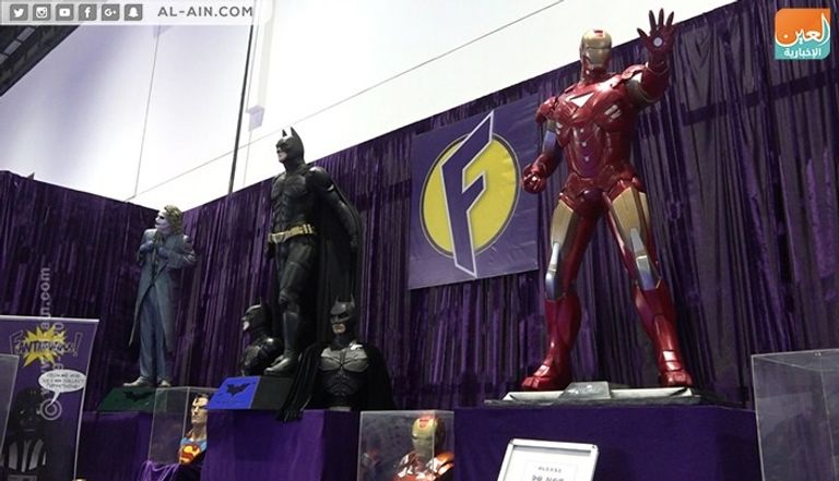 منى المري تفتتح معرض الشرق الأوسط للأفلام والقصص المصورة 