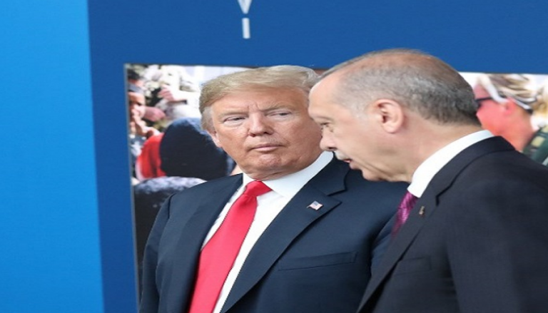 الرئيس الأمريكي دونالد ترامب ونظيره التركي رجب طيب أردوغان - أرشيفية
