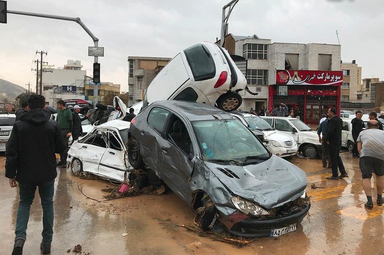 سيول وفيضانات مدمرة وغير مسبوقة شهدتها إيران مؤخراً