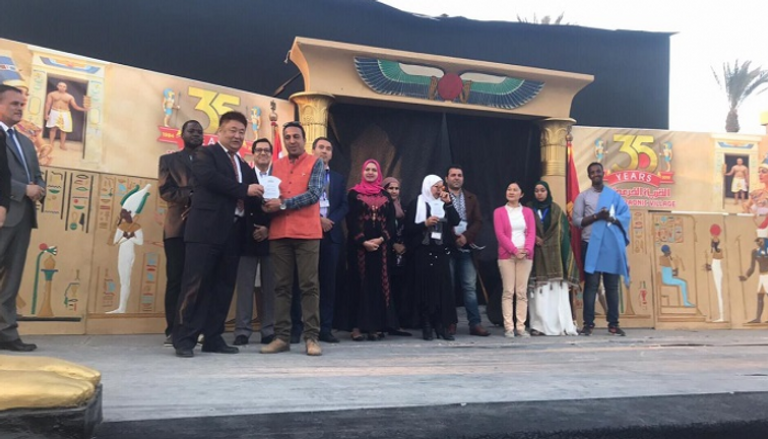 سفارات العالم تحتفي بمرور 35 عاما على إنشاء القرية الفرعونية المصرية موجز العين للسياحة