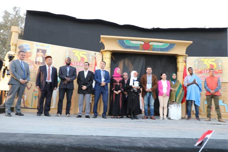 القرية الفرعونية في مصر تحتفل بـ35 عاما على إنشائها