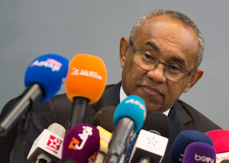 أحمد أحمد رئيس الاتحاد الأفريقي لكرة القدم