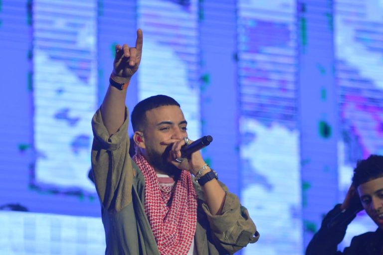 فرنش مونتانا وتامر حسني