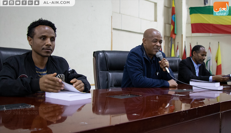 الأستاذ الجامعي الإثيوبي سلمون برناباس