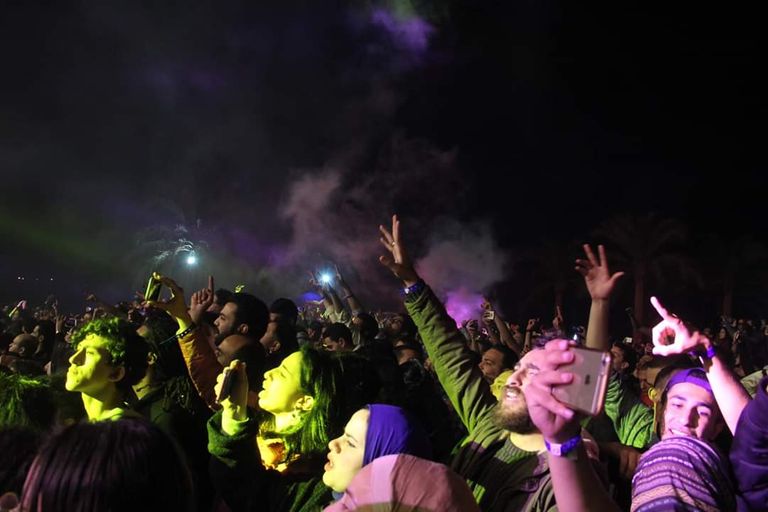 الحفل شهد تفاعلا كبيرا بين الجمهور ومنير