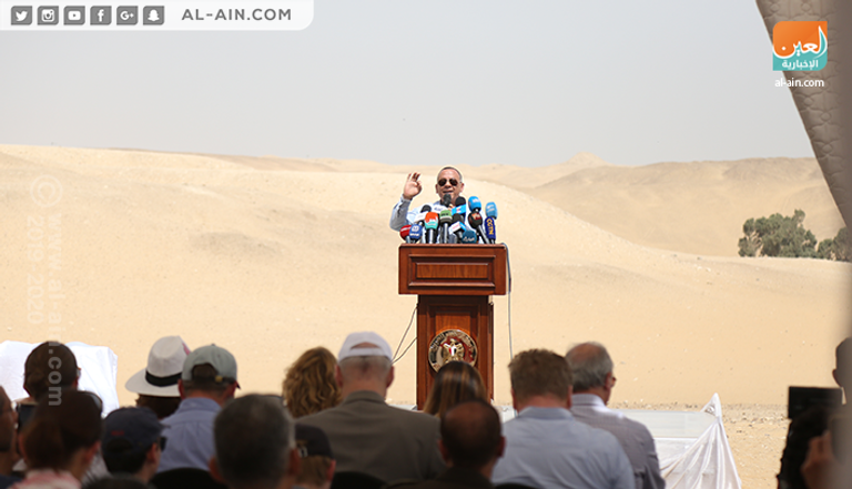 جانب من مقبرة "خوي" في مصر