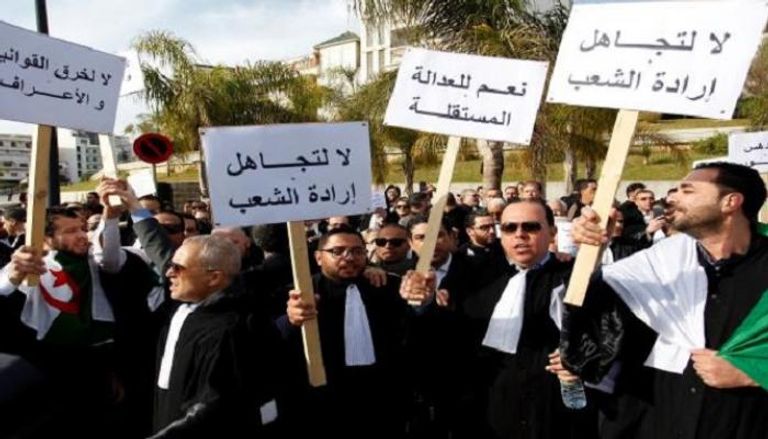 نادي القضاة الأحرار ينضم إلى احتجاجات الجزائر - أرشيفية