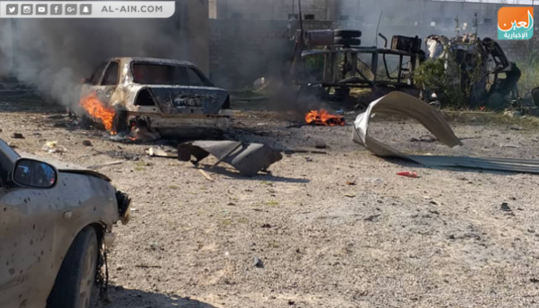خسائر بشرية ومادية بعد استهداف مليشيا مصراتة مواقع مدنيين بطرابلس