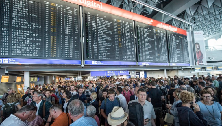 5.6 مليون مسافر عبر مطار فرانكفورت الألماني خلال مارس