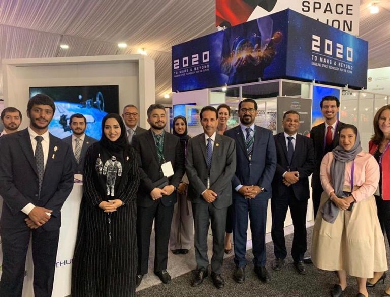 جانب من الملتقى الدولي الـ35 للفضاء بكولورادو