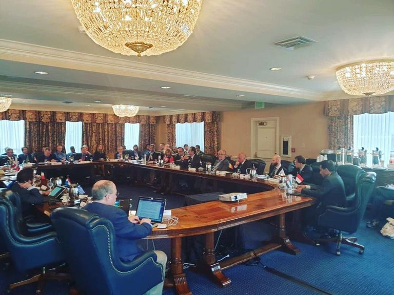 جانب من الملتقى الدولي الـ35 للفضاء بكولورادو