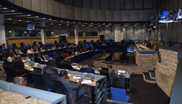 جلسة مجلس السلم والأمن بالاتحاد الأفريقي حول الأوضاع بالسودان