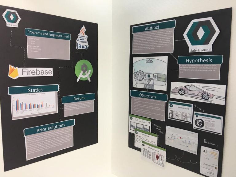 ٤ طلاب إماراتيين يبتكرون برنامجا لخدمة السائقين عن طريق إنترنت الأشياء