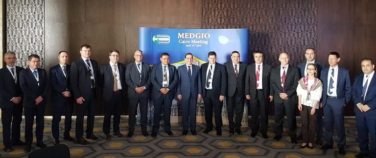 كلمة وزير البترول المصري خلال اجتماع تجمع "MEDGIO"