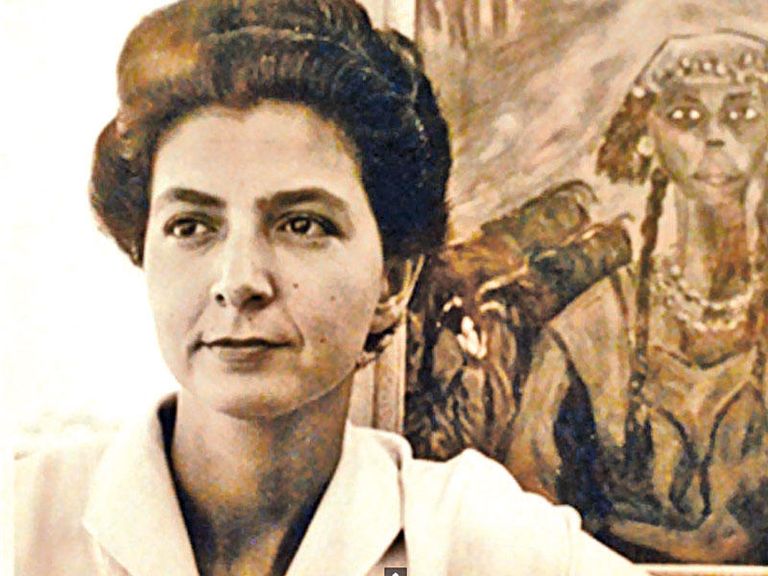 الفنانة المصرية إنجي أفلاطون - صورة أرشيفية