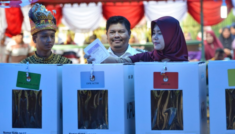 الانتخابات الرئاسية والبرلمانية بإندونيسيا