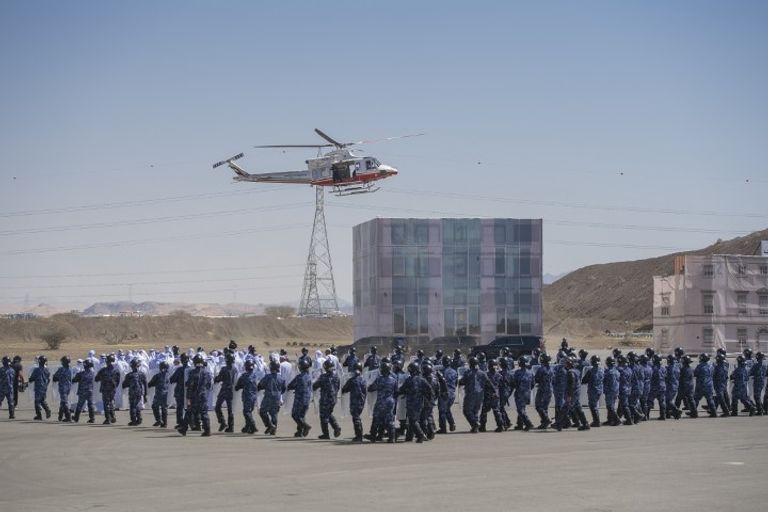 الشيخ سيف بن زايد يشهد ختام تمرين أمن الاتحاد 47