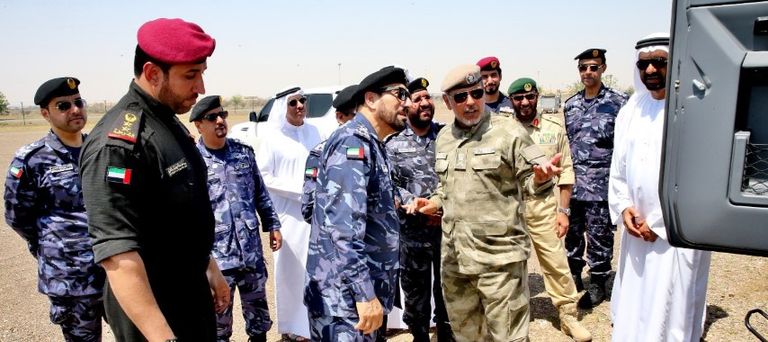 الشيخ سيف بن زايد يشهد ختام تمرين أمن الاتحاد 47