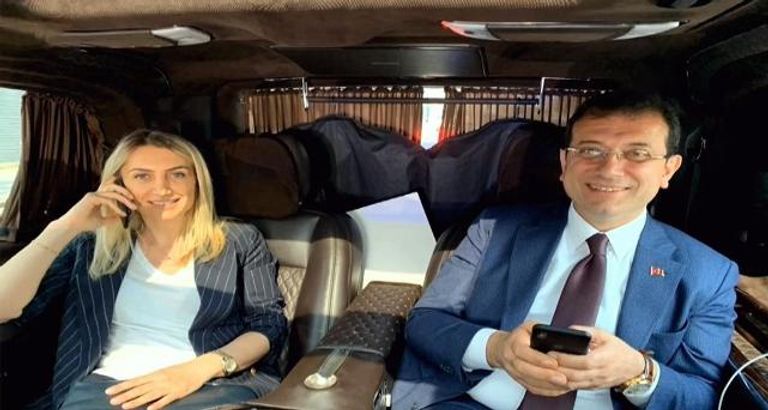 أكرم إمام أوغلو في طريقه لتسلم وثيقة فوزه أكرم إمام أوغلو يتسلم وثيقة فوزه برئاسة بلدية إسطنبول