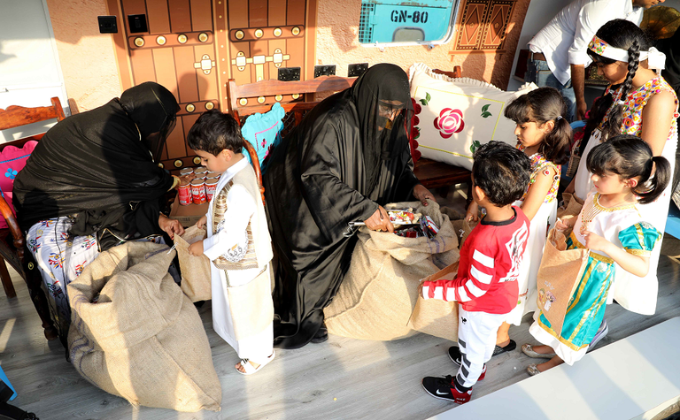 جانب من فعاليات قافلة "حق الليلة"