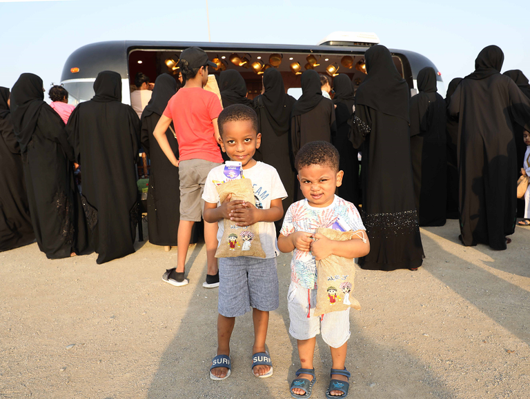 جانب من فعاليات قافلة "حق الليلة"