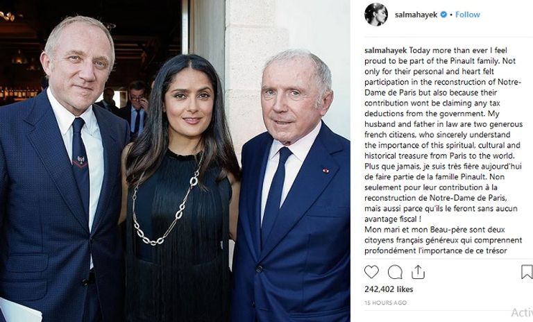 حريق كاتدرائية نوتردام الفرنسية