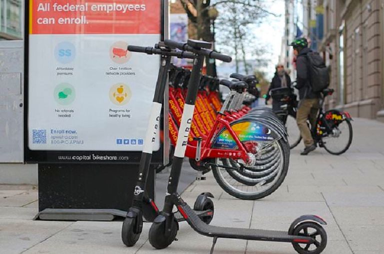 الاسكوتر الكهربائي وسيلة المواصلات الأكثر استخداما في أمريكا