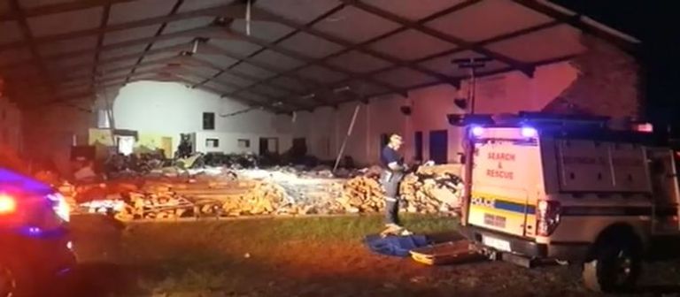 ضحايا انهيار جدار كنيسة بجنوب أفريقيا