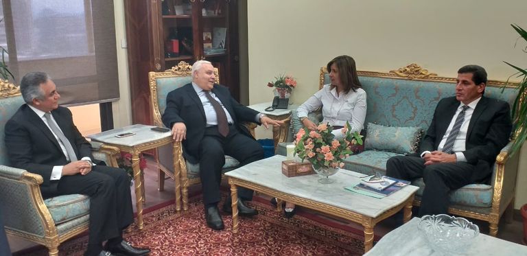 السفيرة نبيلة مكرم وزيرة الهجرة المصرية