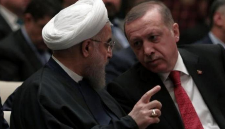 الرئيس التركي رجب أردوغان ونظيره الإيراني حسن روحاني- أرشيفية