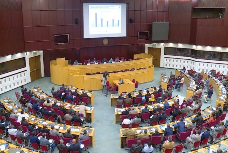 قاعة اللجنة الاقتصادية لأفريقيا بالأمم المتحدة