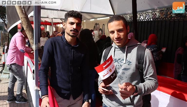 ابتسامة أمل على وجوه المصريين
