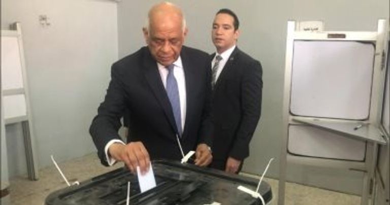 وزيرة الاستثمار المصرية وحفيدتها