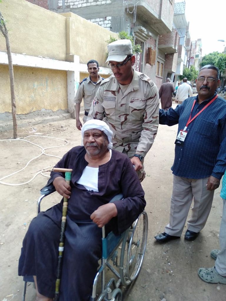 مشاركة واسعة لأصحاب الهمم وكبار السن بصعيد مصر