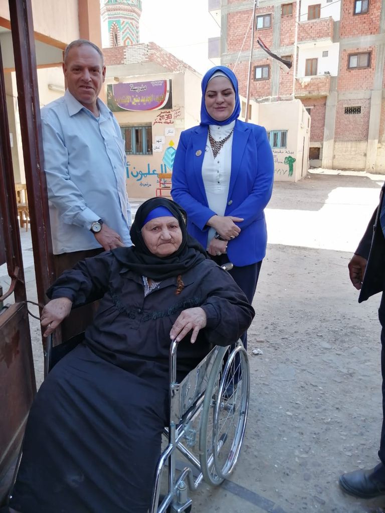 مشاركة واسعة لأصحاب الهمم وكبار السن بصعيد مصر