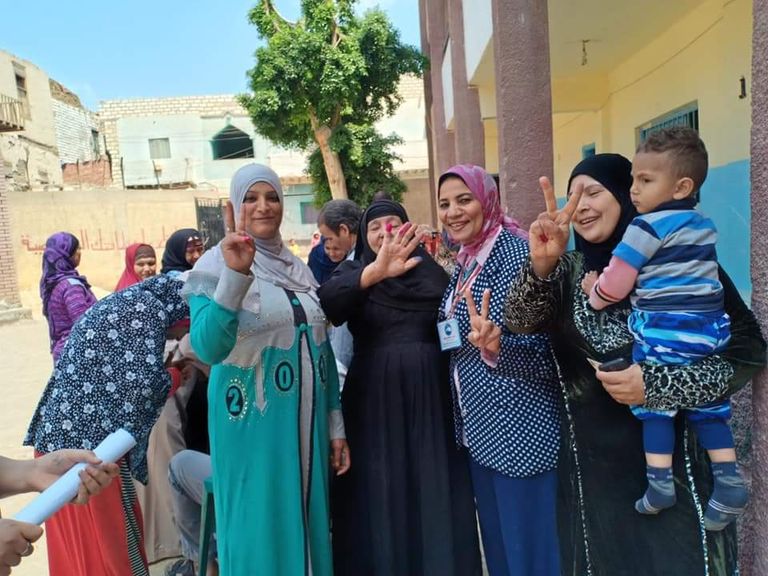 مشاركة واسعة لأصحاب الهمم وكبار السن بصعيد مصر