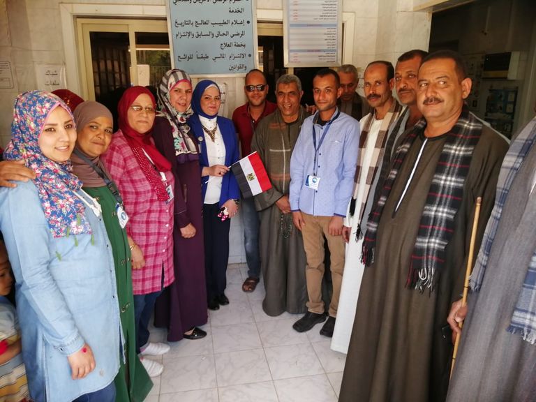مشاركة واسعة لأصحاب الهمم وكبار السن بصعيد مصر