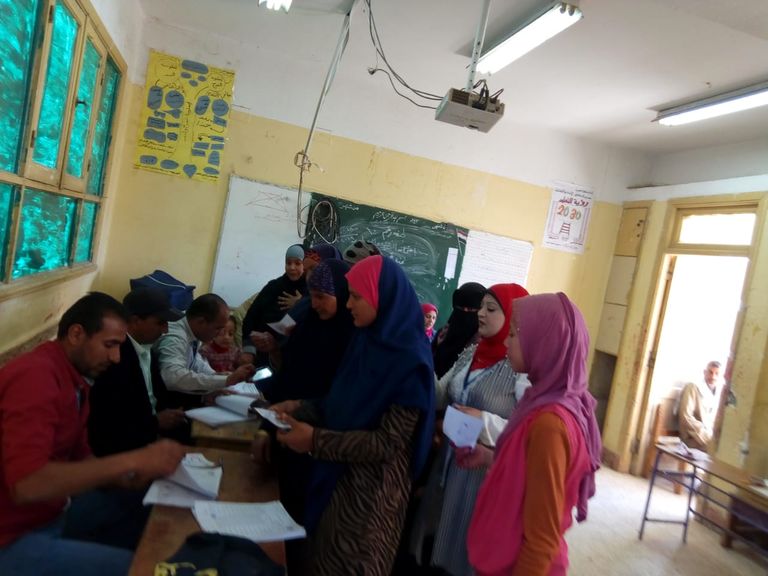 مشاركة واسعة لأصحاب الهمم وكبار السن بصعيد مصر