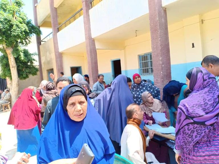 مشاركة واسعة لأصحاب الهمم وكبار السن بصعيد مصر