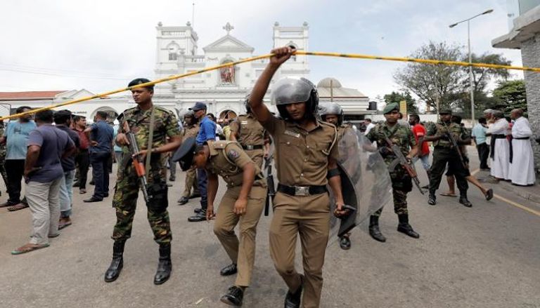 الشرطة السريلانكية - رويترز