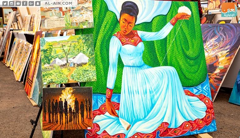 180 رساما يشاركون في معرض فني بأديس أبابا لدعم الأعمال الخيرية