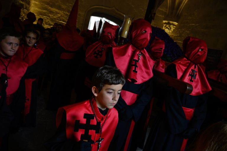 إحياء أسبوع الآلام في بلد الوليد الإسبانية