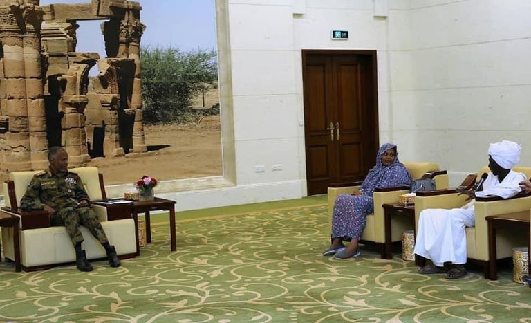 لقاء إعلان الحرية والتغيير بالمجلس العسكري الانتقالي