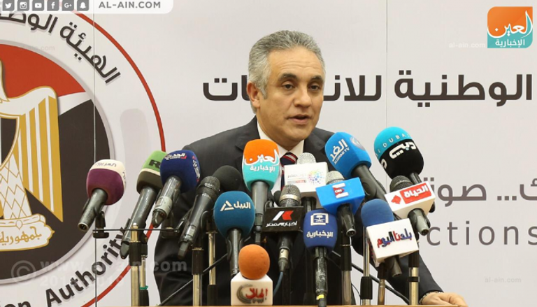 المستشار محمود الشريف نائب رئيس الهيئة الوطنية للانتخابات بمصر